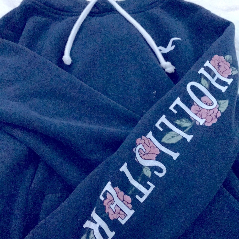 HOLLISTER blue  hoodie
